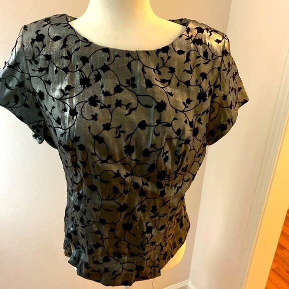 Miss Dorby silver top, size 14 - Picture 1 of 6